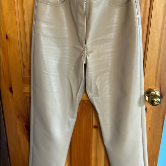 Melina aritzia faux leather  pants - Picture 5 of 7